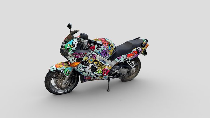 Wow!Brains! Cartoon moto – Modelo 3D gratuito STL