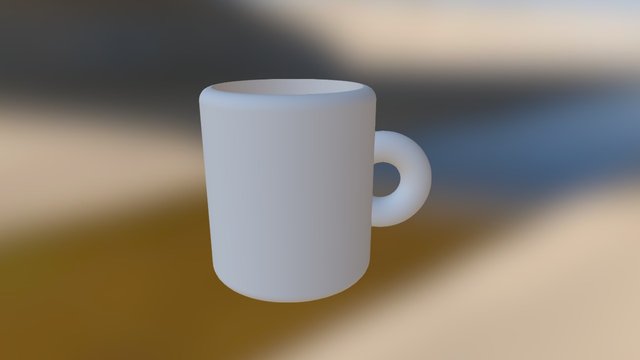 1st Cup 3D Model