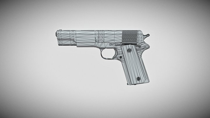 M1911 3D Model
