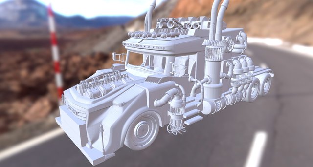 Amperon - Truck 3D Model