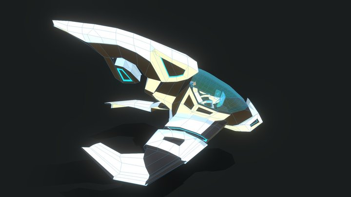 Spacecraft 3D Model