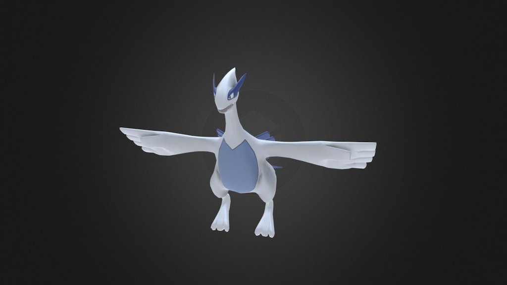 Lugia - 3D model by Guillaume Vauchel (@Drakixs) [721d901] - Sketchfab