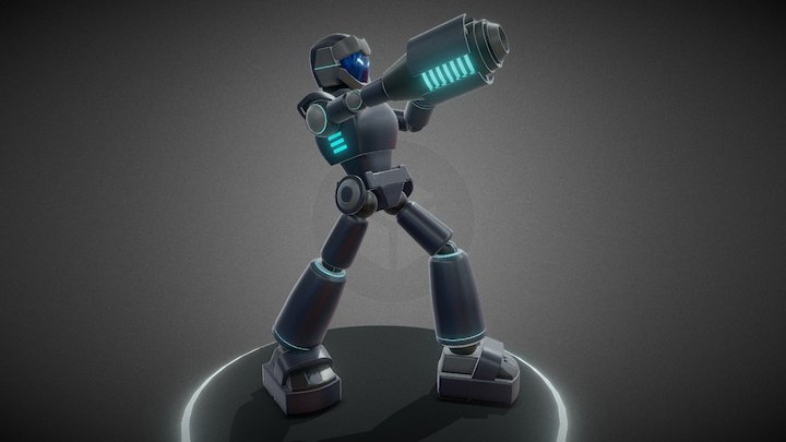 Proto Megaman 2.0 3D Model