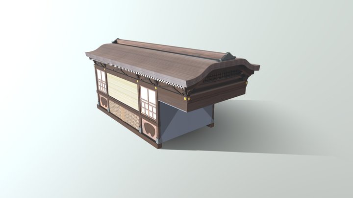 宮型霊柩車/Hearse - Japanese style 3D Model