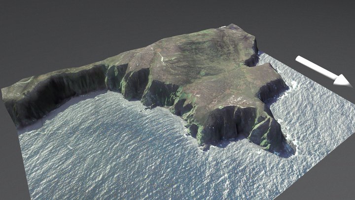 Horn Head, Co. Donegal – Modelo 3D gratuito STL