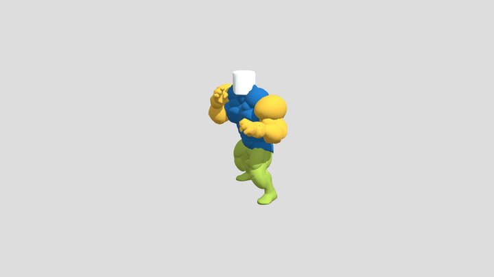 noob-roblox 3D Model