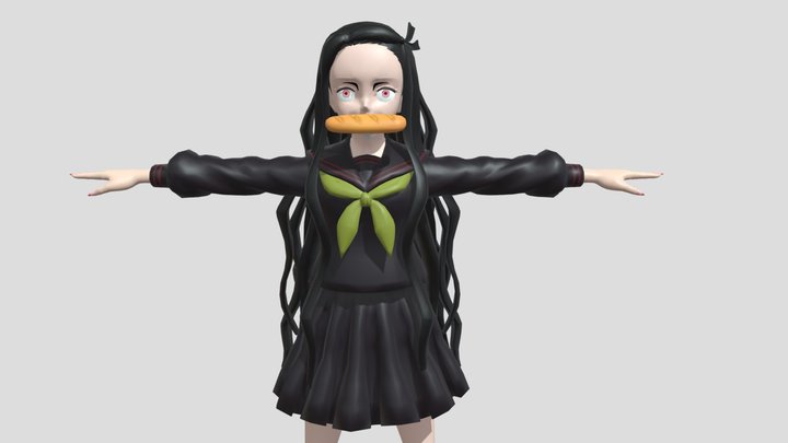Nezuko 3D Model