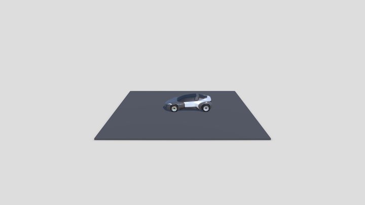 Toyota proposal one coupe v4 3D Model