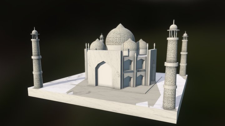 ทัชมาฮาล 3D Model