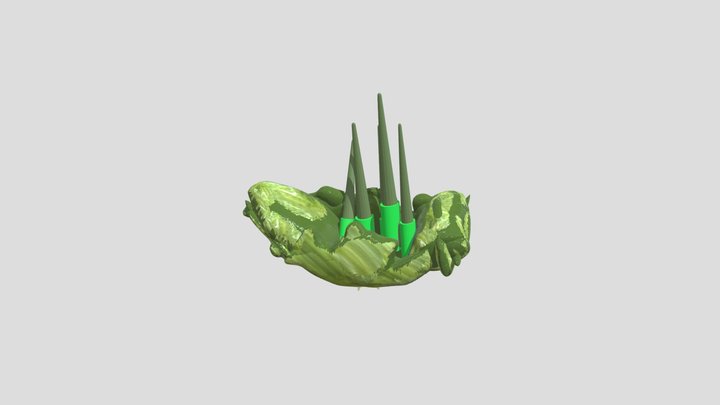 Hornwort 3D Model