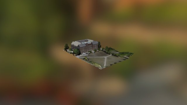 Old Horticulture and Benefactor's Plaza West 3D Model