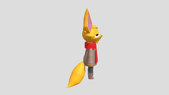 Fox Witness 3D Model
