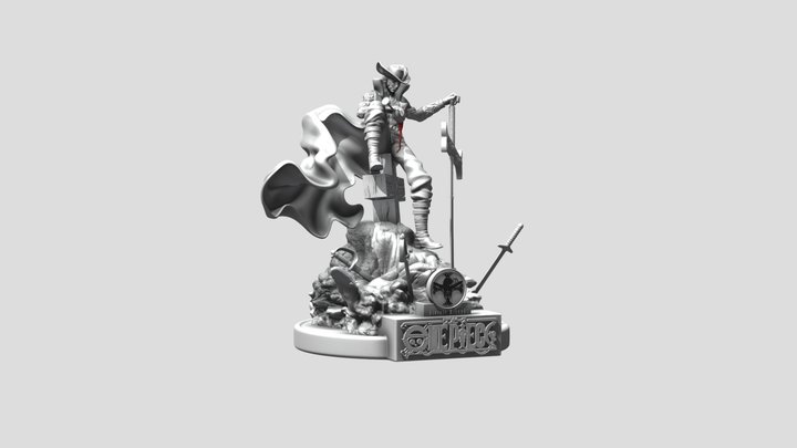 Dracule Mihawk Yoru - Buy Royalty Free 3D model by MLDanny [970a00f] -  Sketchfab Store