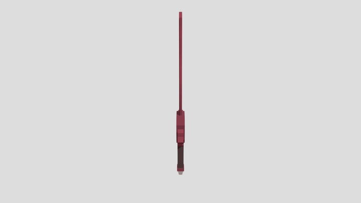 Demon blood sword 3D Model