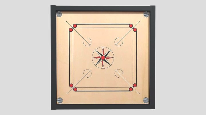 Carrom board – Modello 3D gratuito STL