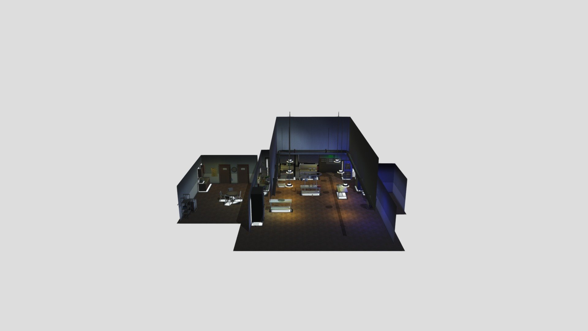 Work This Out Stage - Download Free 3D model by SidewalkNZ [7223ca6 ...