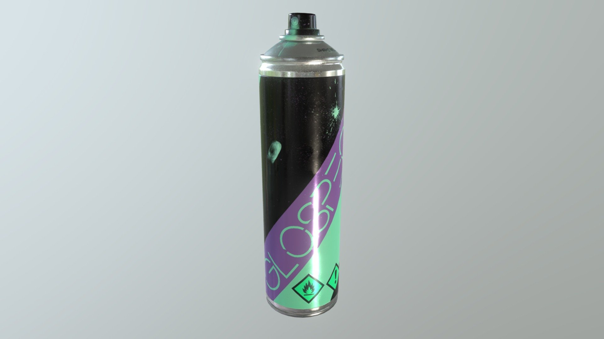 Spray paint can 3D Model $35 - .obj .lxo .s3d .unknown - Free3D