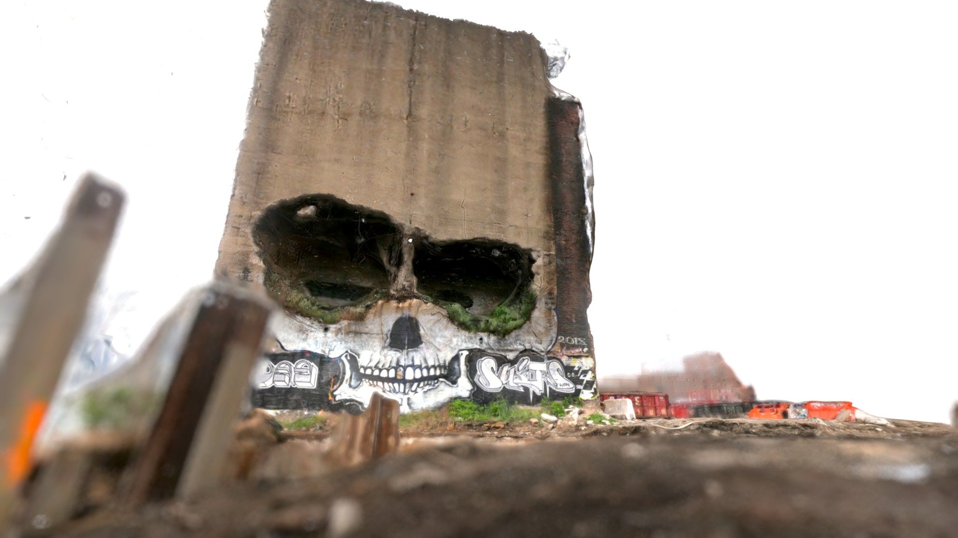 Skull Greenpoint Waterfront