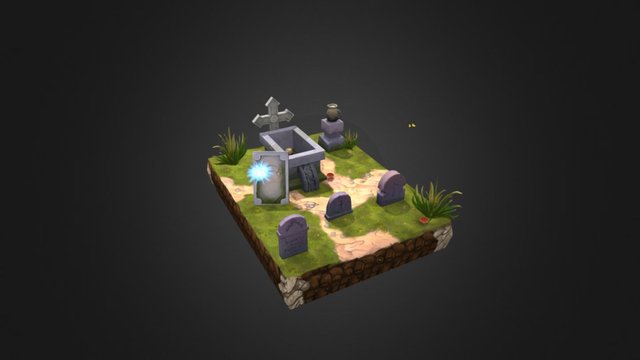 Graveyard 3D Model