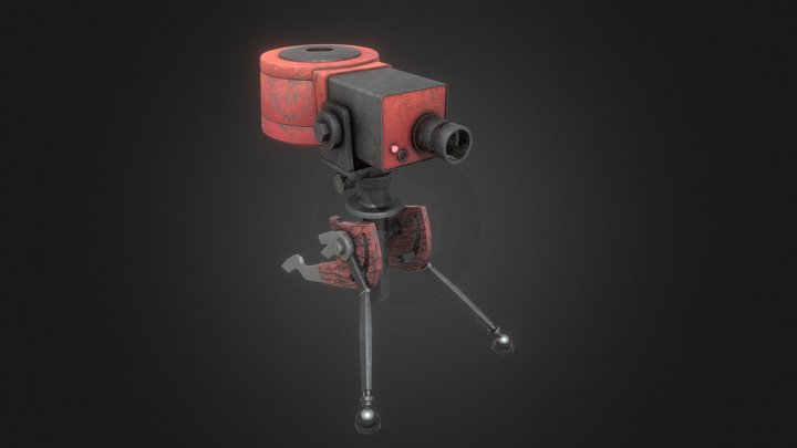 Red Sentry [Team Fortress 2] 3D Model