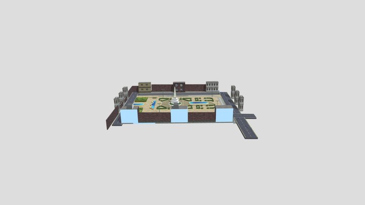 Plaza Francia Altamira Caracas 3D Model