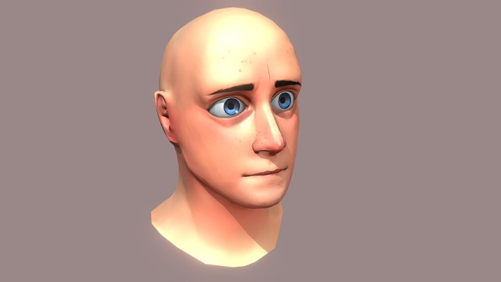 WIP Head 3D Model