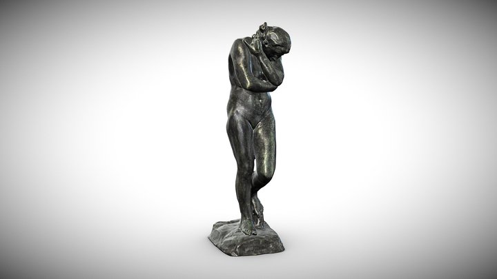 Plastic »EVA« Auguste Rodin (1881) 3D Model