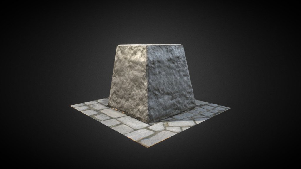 Stone 02 Lowpoly - Photogrammetry