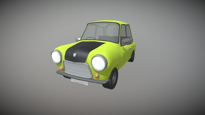 Car-green-avtomobil 3D models - Sketchfab