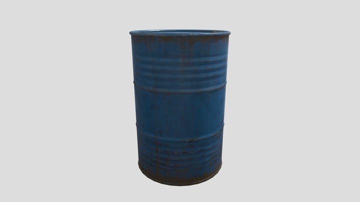 Barrel_01_low 3D Model