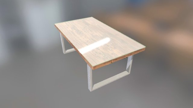 Dining Table v2 3D Model