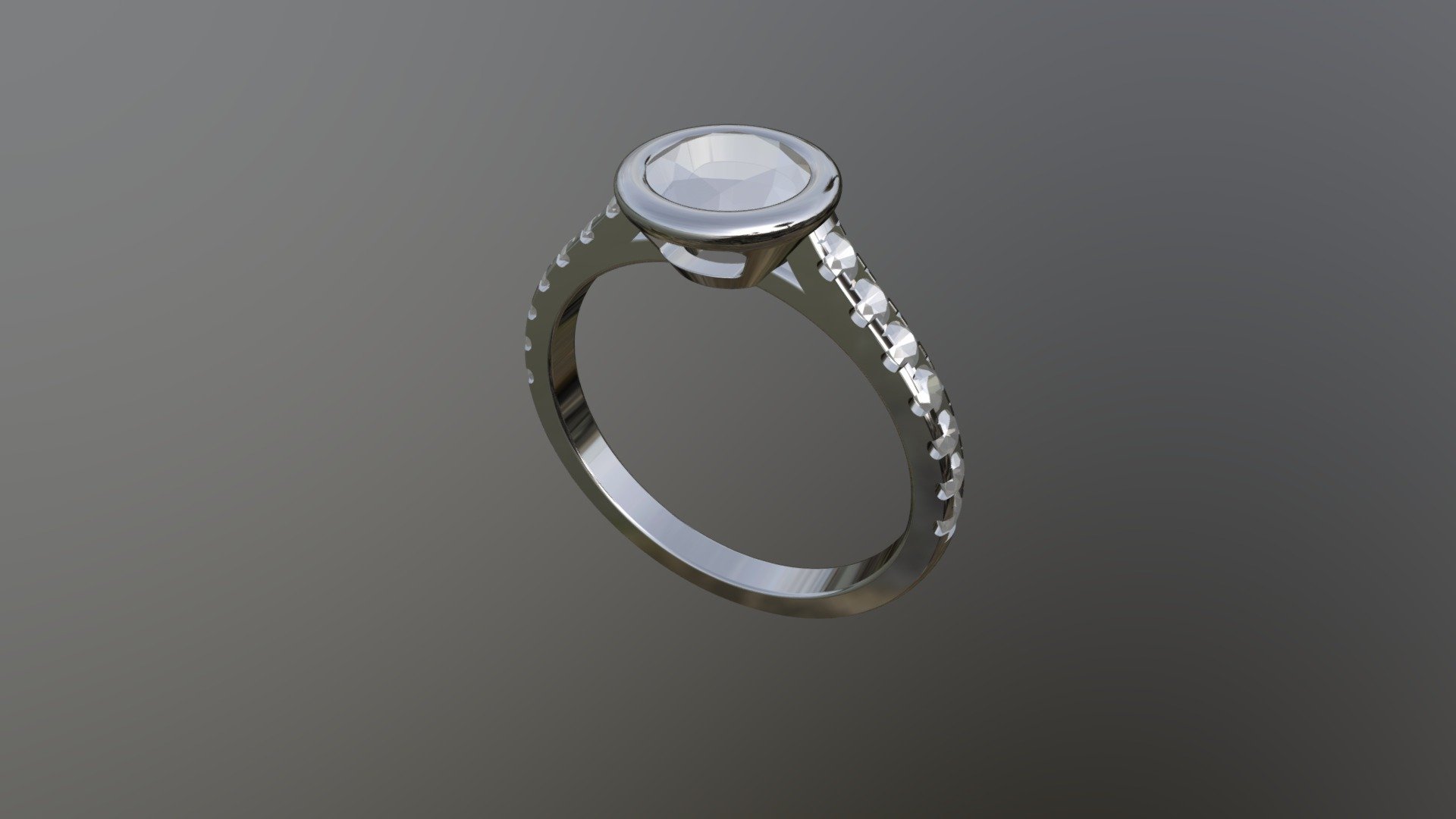 Bezel2 Half Pave