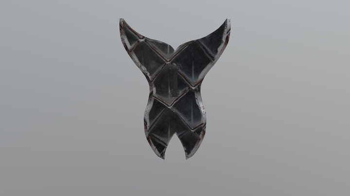 Shield w/Texture 3D Model