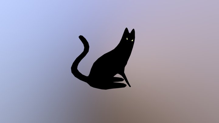 Black Cat 3D Model