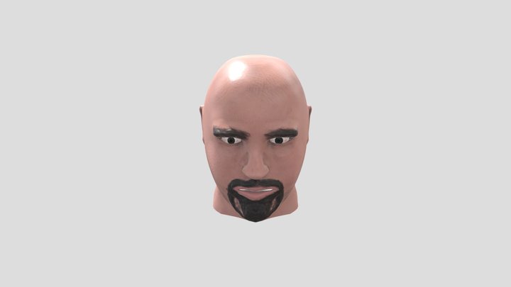Gabriel Iglesias Bust 3D Model