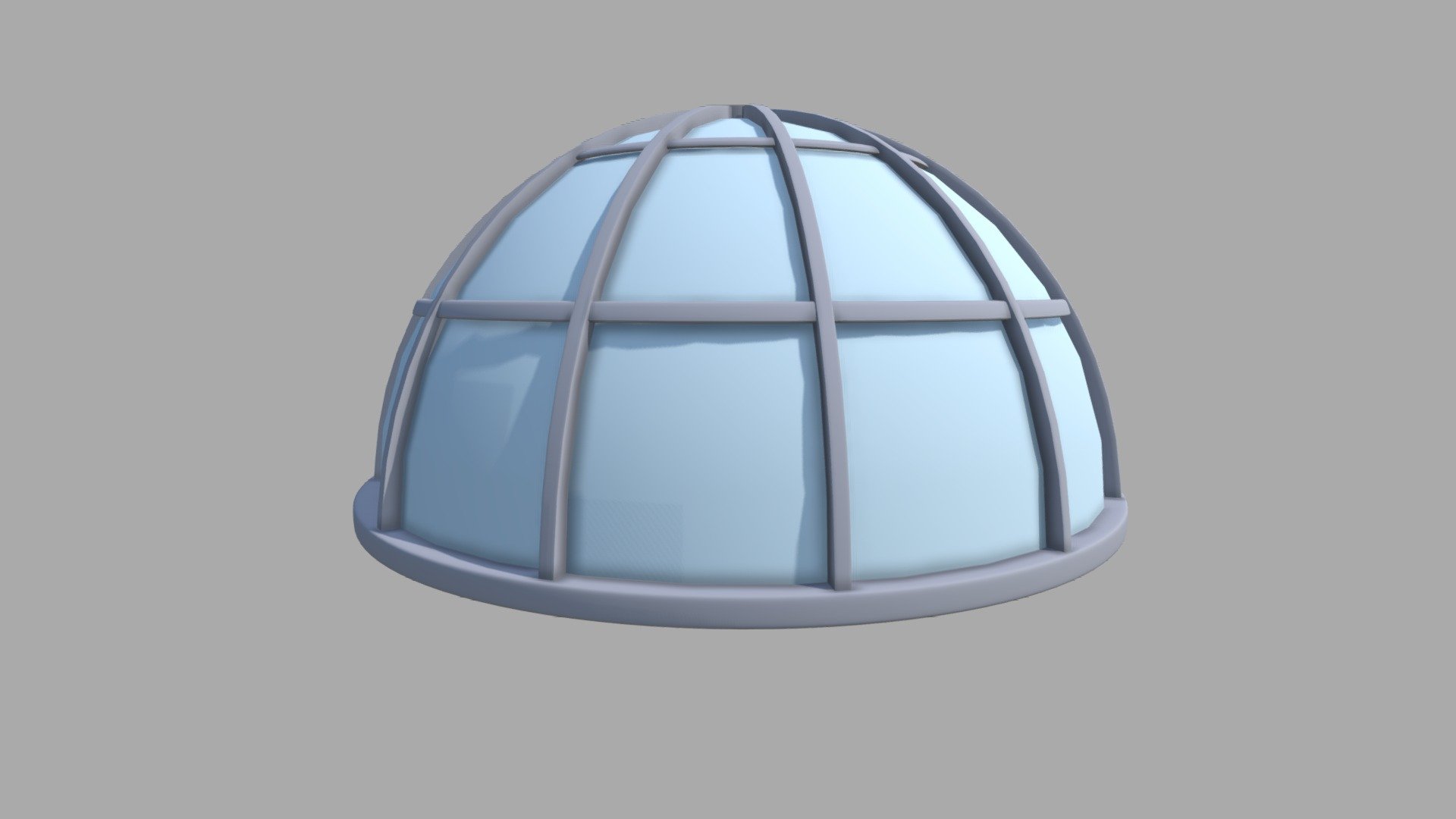 Glass Dome Download Free 3D model by martagarzia [722f070] Sketchfab