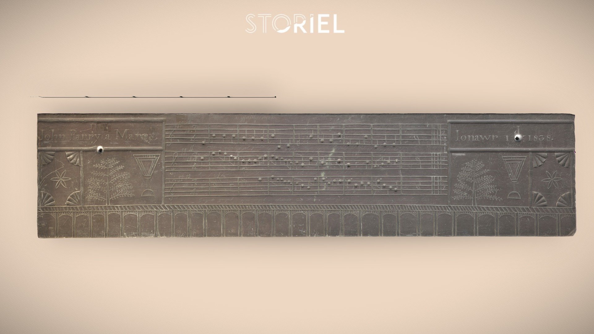 Llechi cerfiedig / Carved slates - Download Free 3D model by Storiel ...