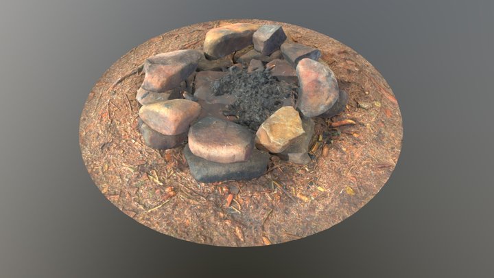 Campfire / Fireplace 3D Model