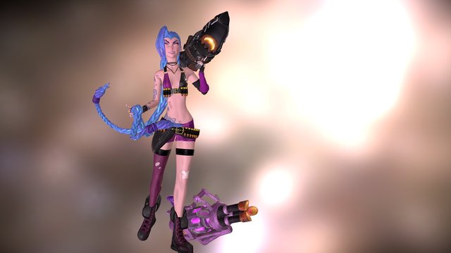 Jinx 3D Model