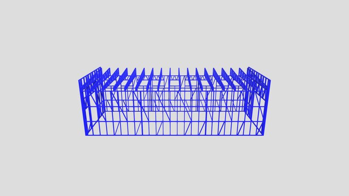 Angar 5.78x15.28_90 3D Model