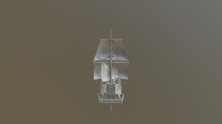 Pirate Ship 3D Model
