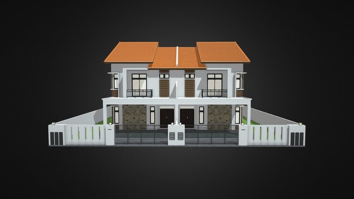 TAMAN BUKIT PASIR, Bkt Pasir, Muar 3D Model
