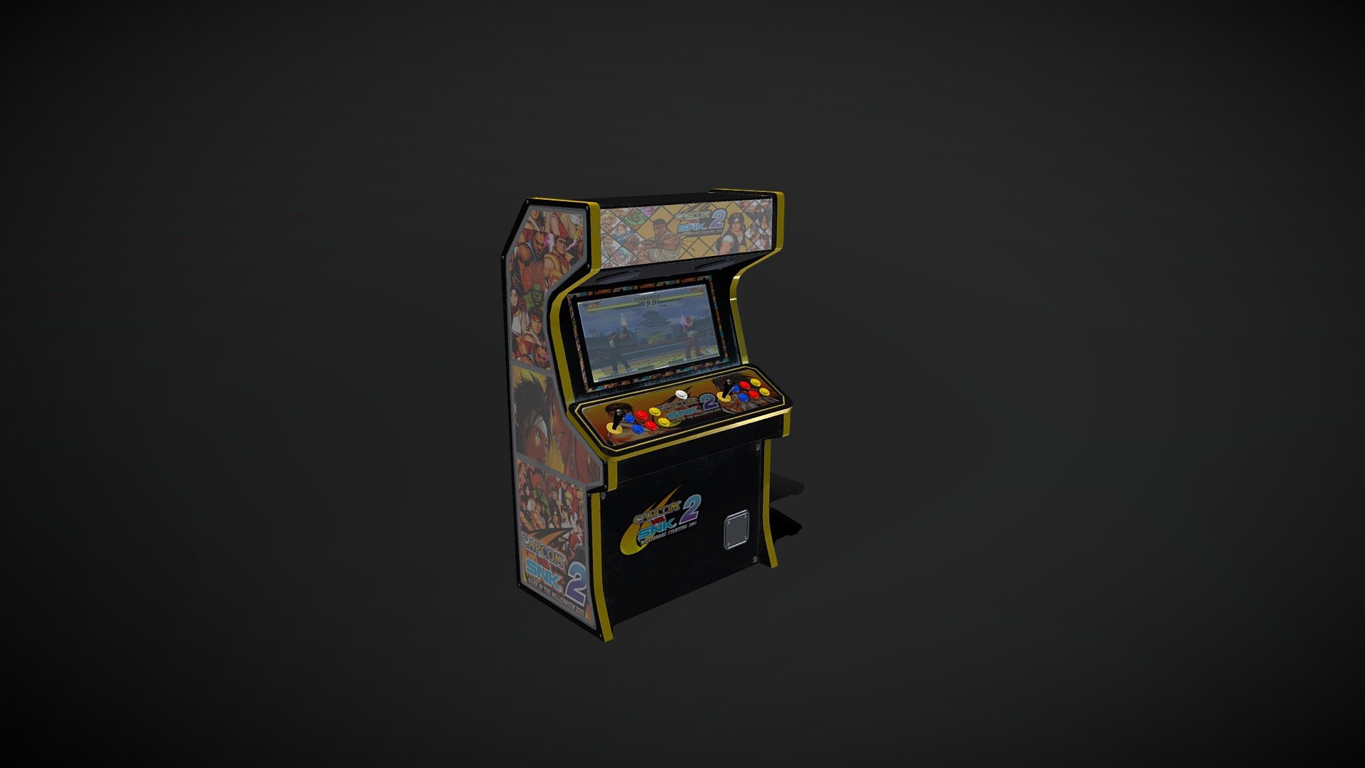 capcom vs snk 2 arcade machine