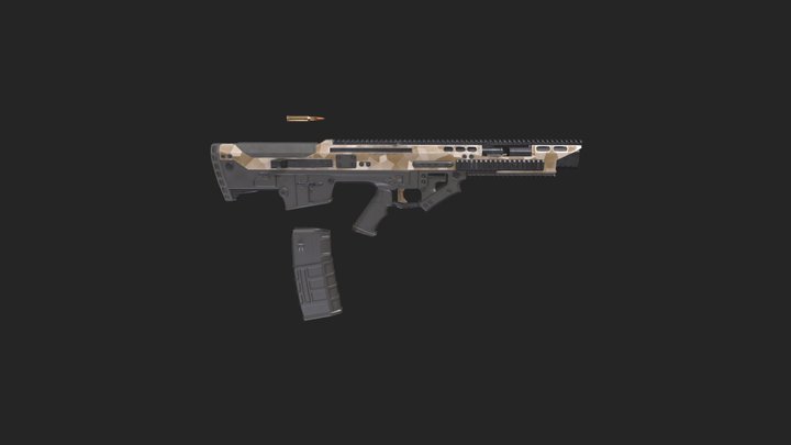 Scar-B1 3D Model