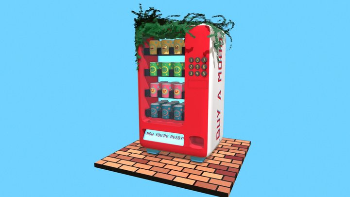 Mood Machine_VendingMac 3D Model