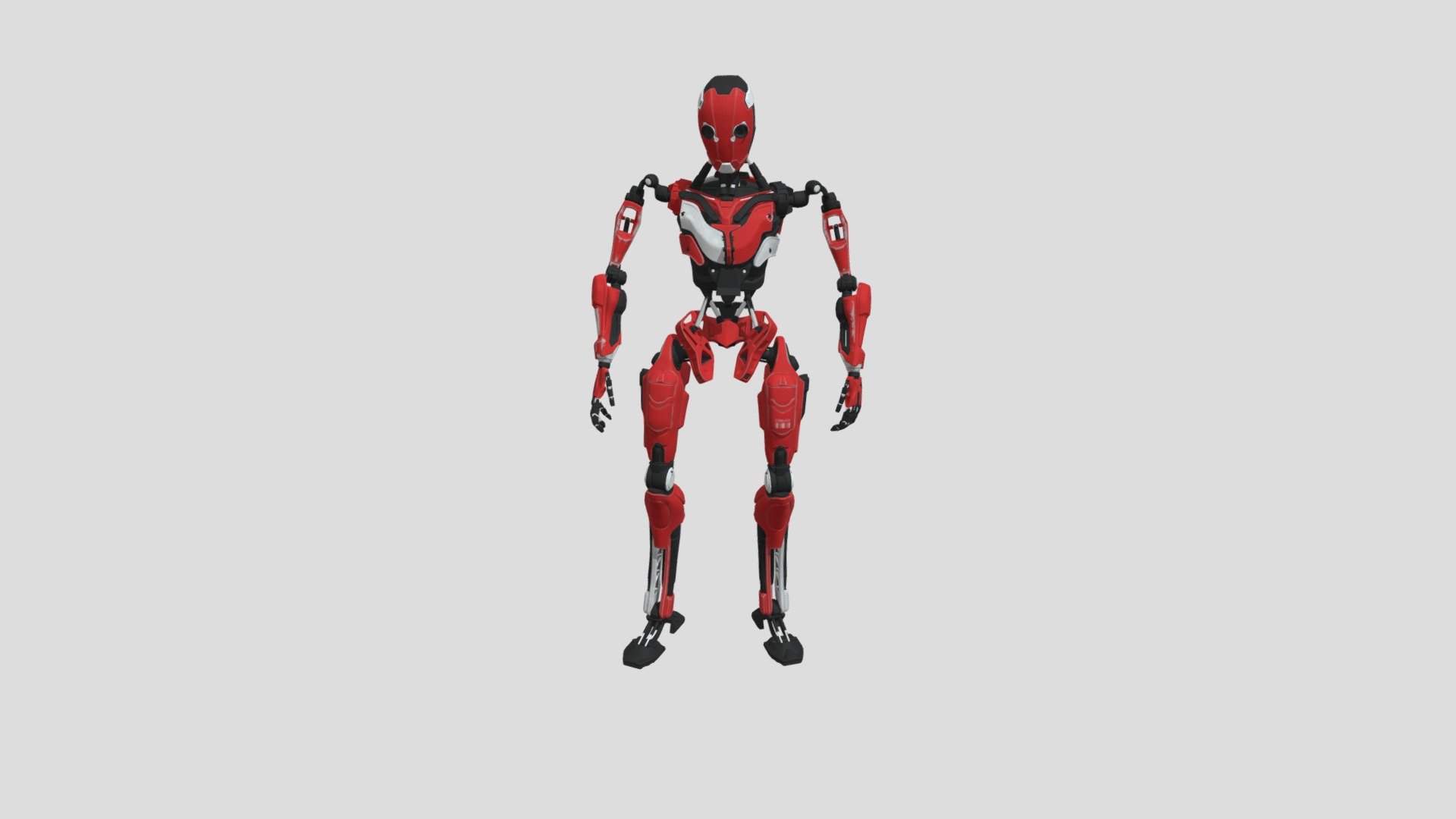 Red Robot - Download Free 3D model by Vishal101 (@vishlpadhiyar9015 ...