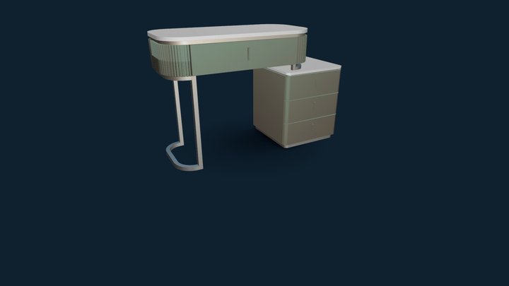 dresser  desk 3D Model