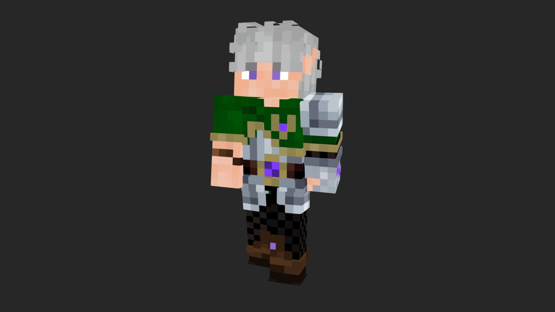 High Male Elf - Skin Minecraft - Download Free 3D model by Lyv Moon  [7234048] - Sketchfab