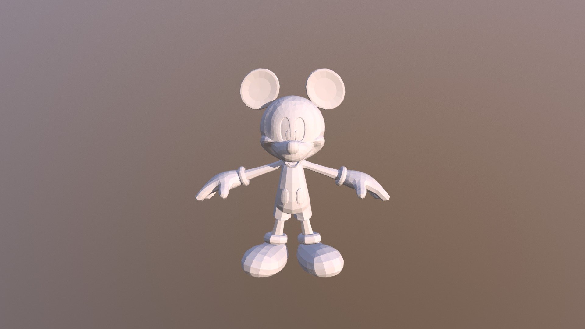 Mickey mouse - 3D model by Sidefx (@Justin.Rossi) [7234710] - Sketchfab