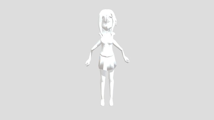 Anime Character 3D Model